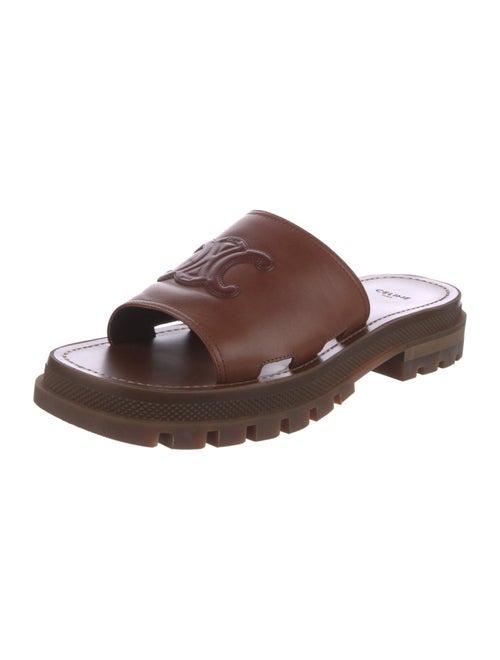 Celine Leather Slides