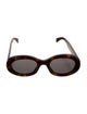 Celine Round Tinted Sunglasses