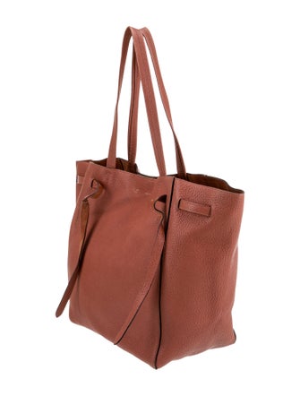 Celine Leather Cabas Phantom w/Belt Medium