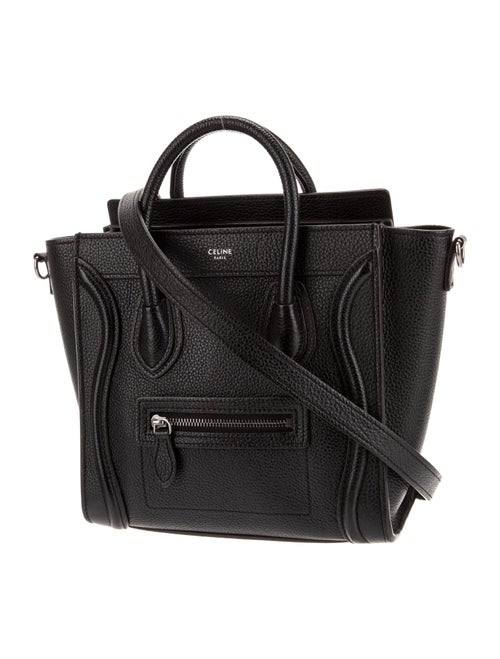 Celine Leather Luggage Nano