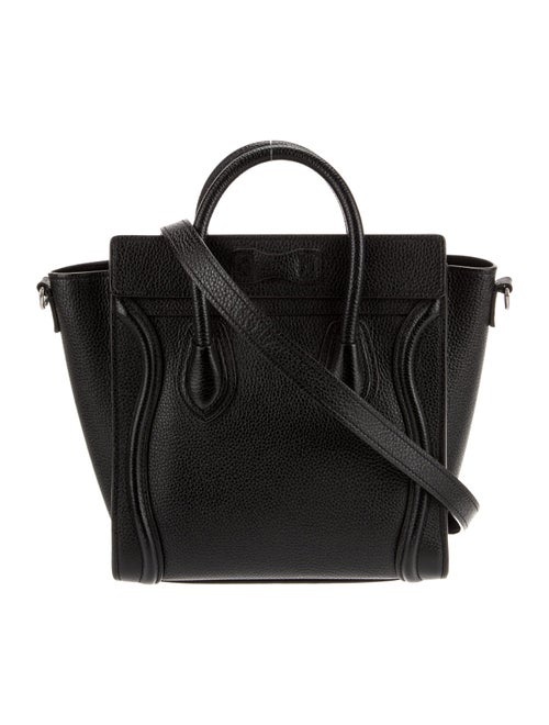 Celine Leather Luggage Nano