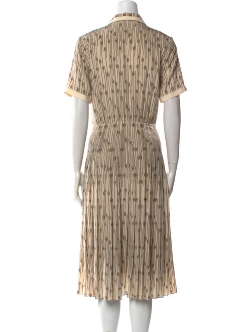 Celine Silk Midi Length Dress