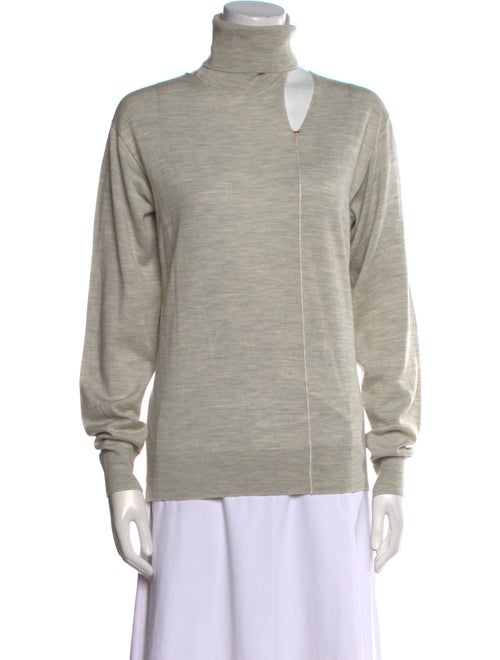 Celine Wool Turtleneck Sweatshirt