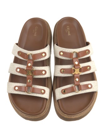 Celine Leather Slides