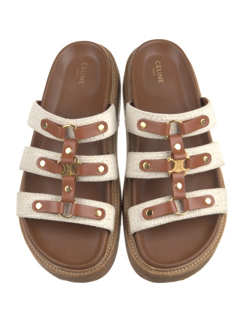 Celine Leather Slides