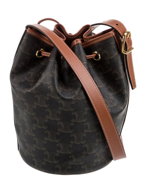 Celine Triomphe Bucket Bag