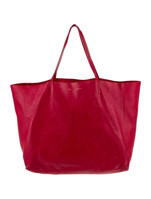 Celine Leather Cabas Horizontal