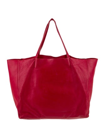 Celine Leather Cabas Horizontal