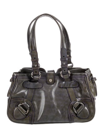 Celine Patent Leather Shoulder Bag
