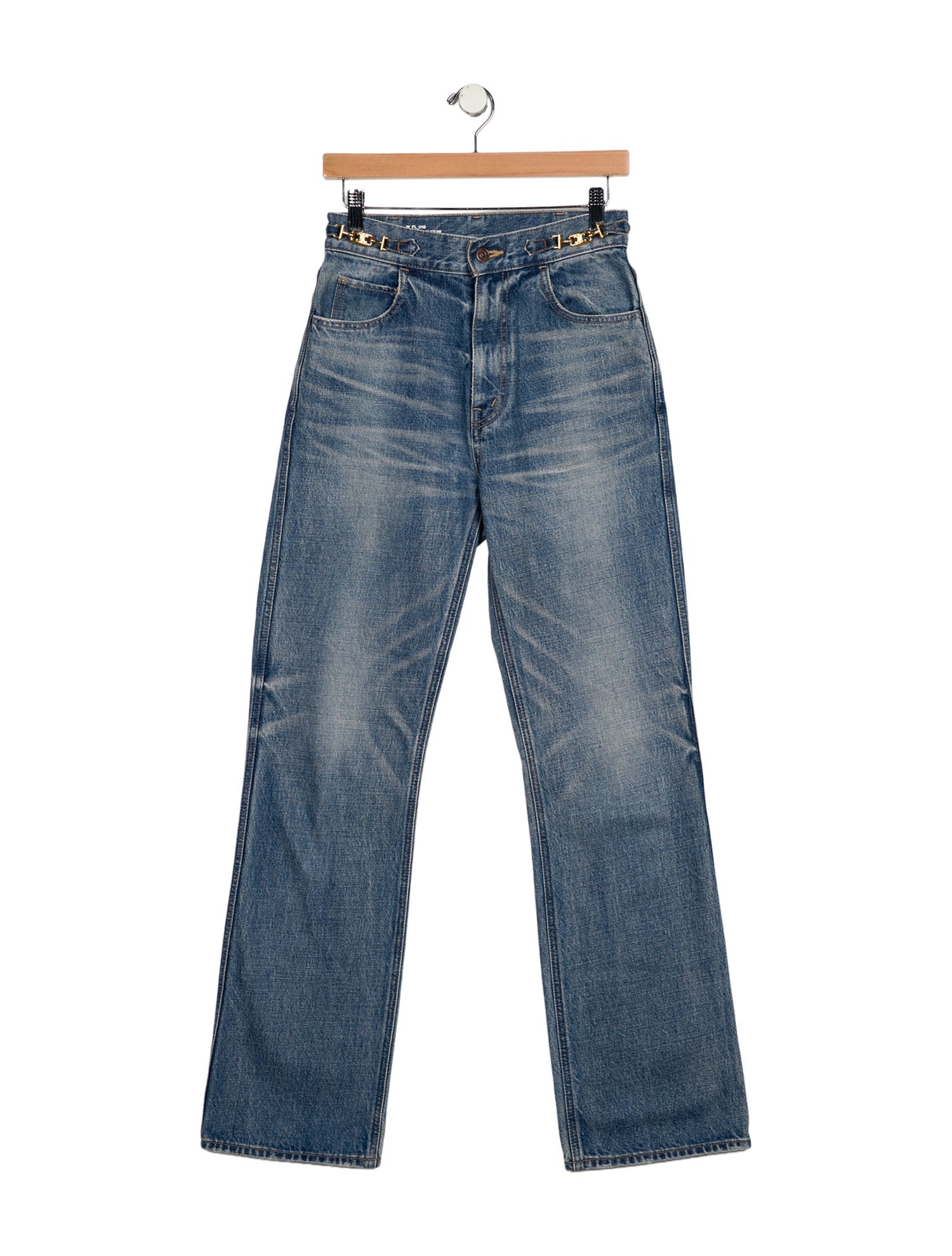 Celine High-Rise Wide Leg Jeans