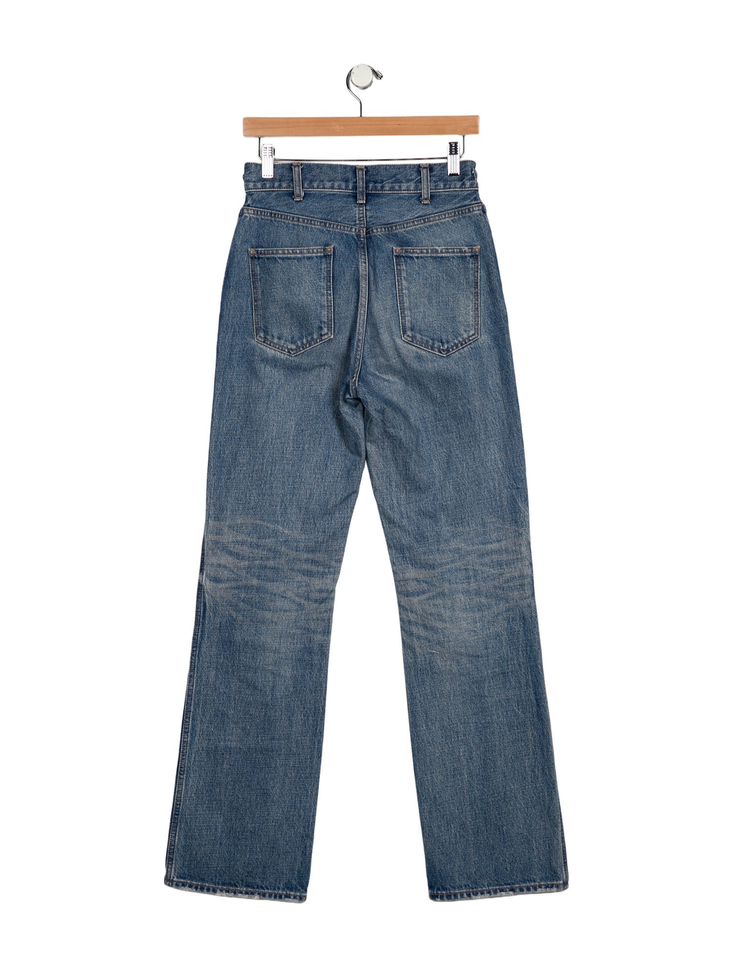 Celine High-Rise Wide Leg Jeans