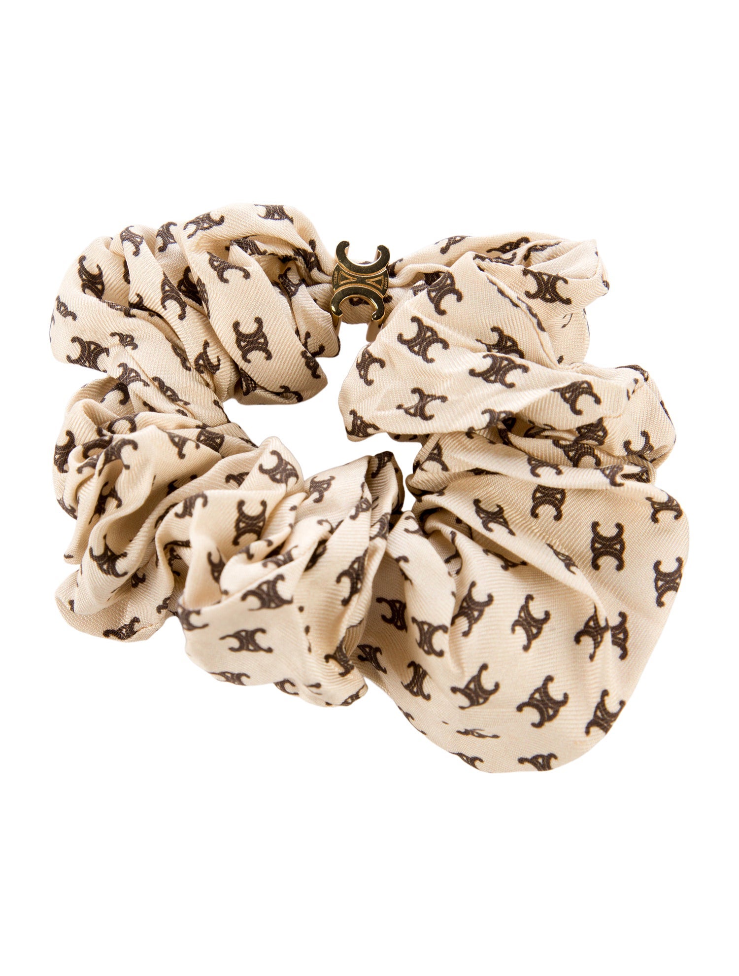 Celine Silk Hair Scrunchie