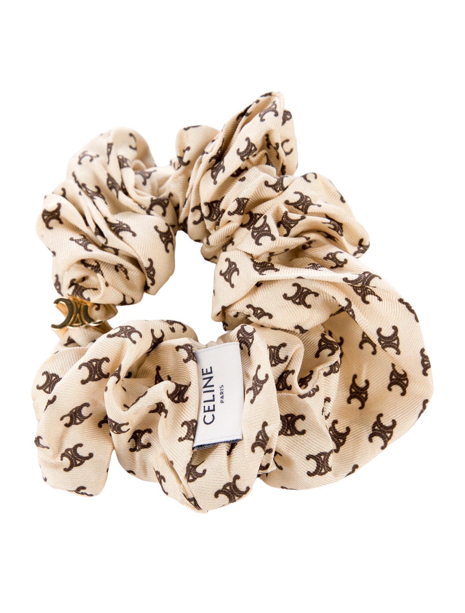 Celine Silk Hair Scrunchie