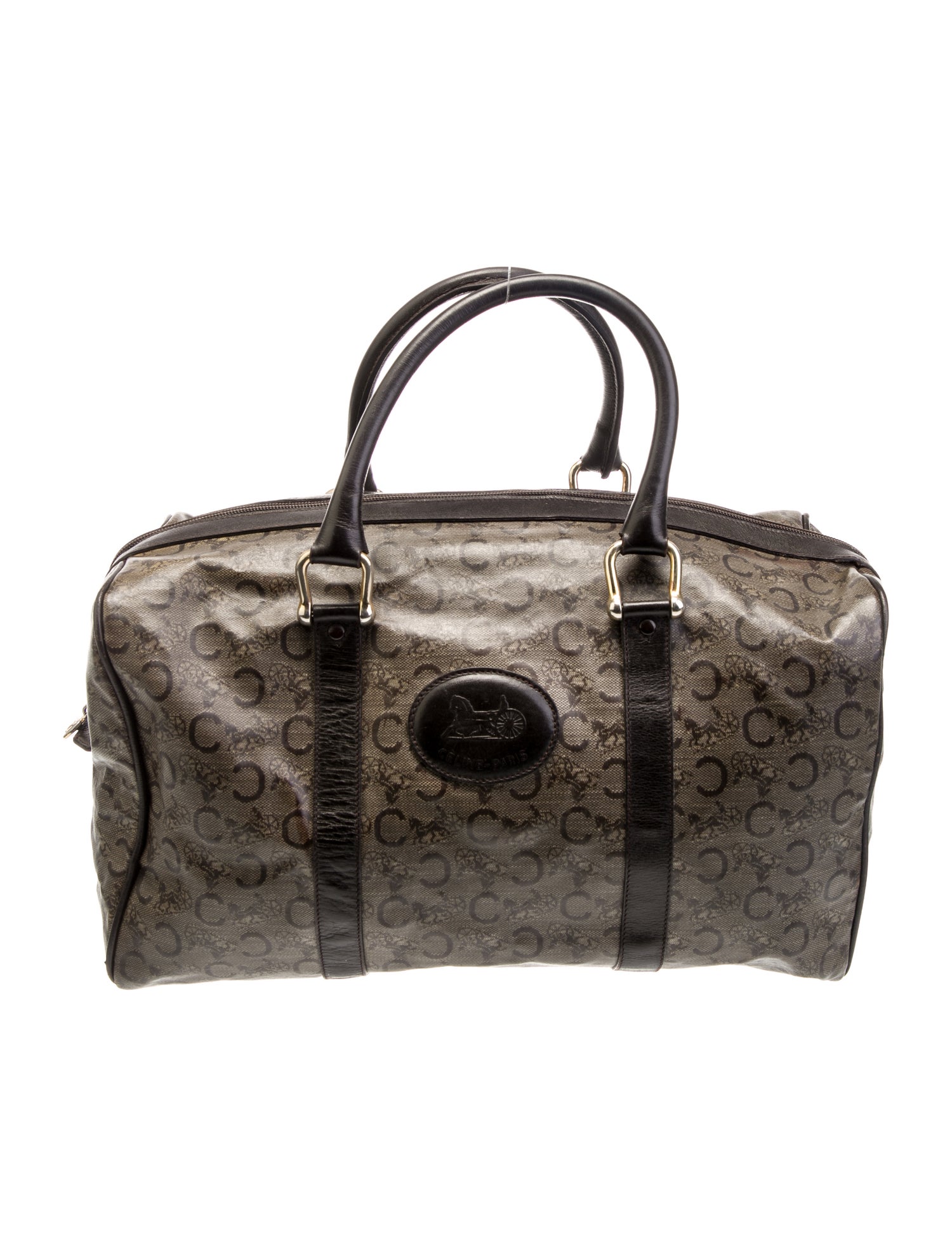 Celine Monogram Boston Vintage