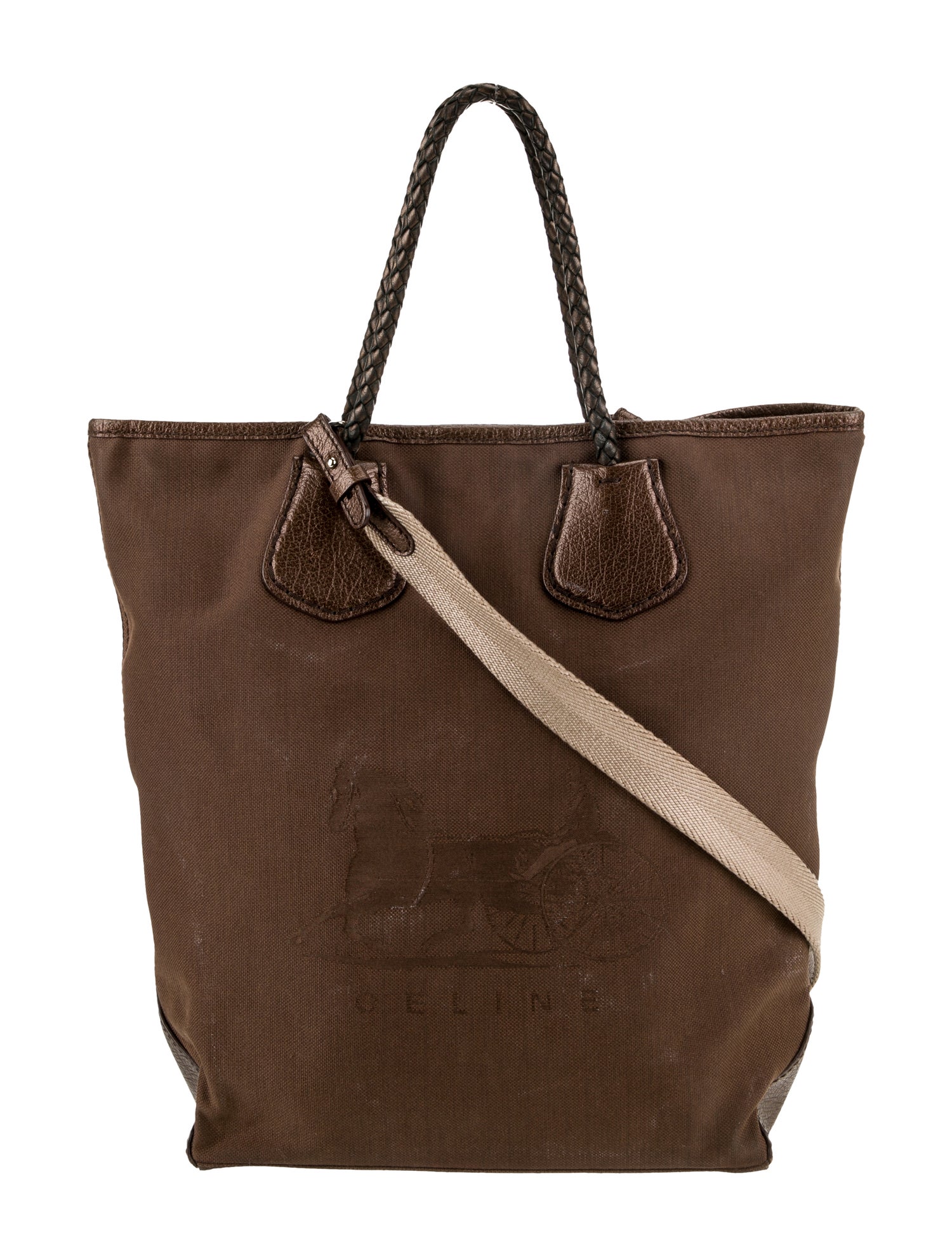 Celine Canvas Tote Vintage