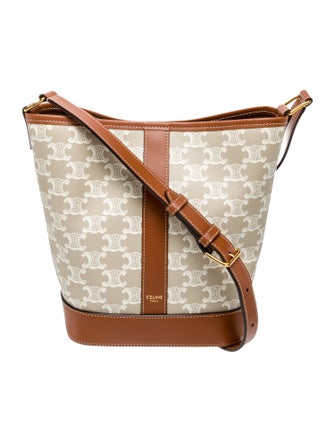 Celine Triomphe Bucket Bag Small 2024