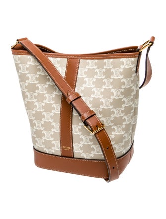Celine Triomphe Bucket Bag Small 2024
