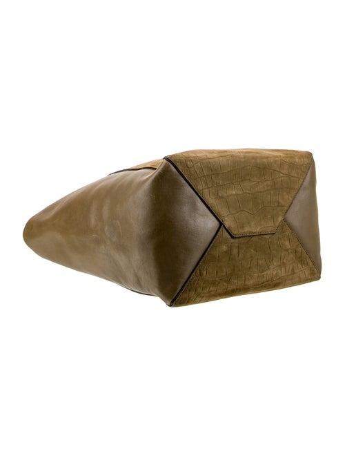 Celine Embossed Leather Cabas Phantom Large