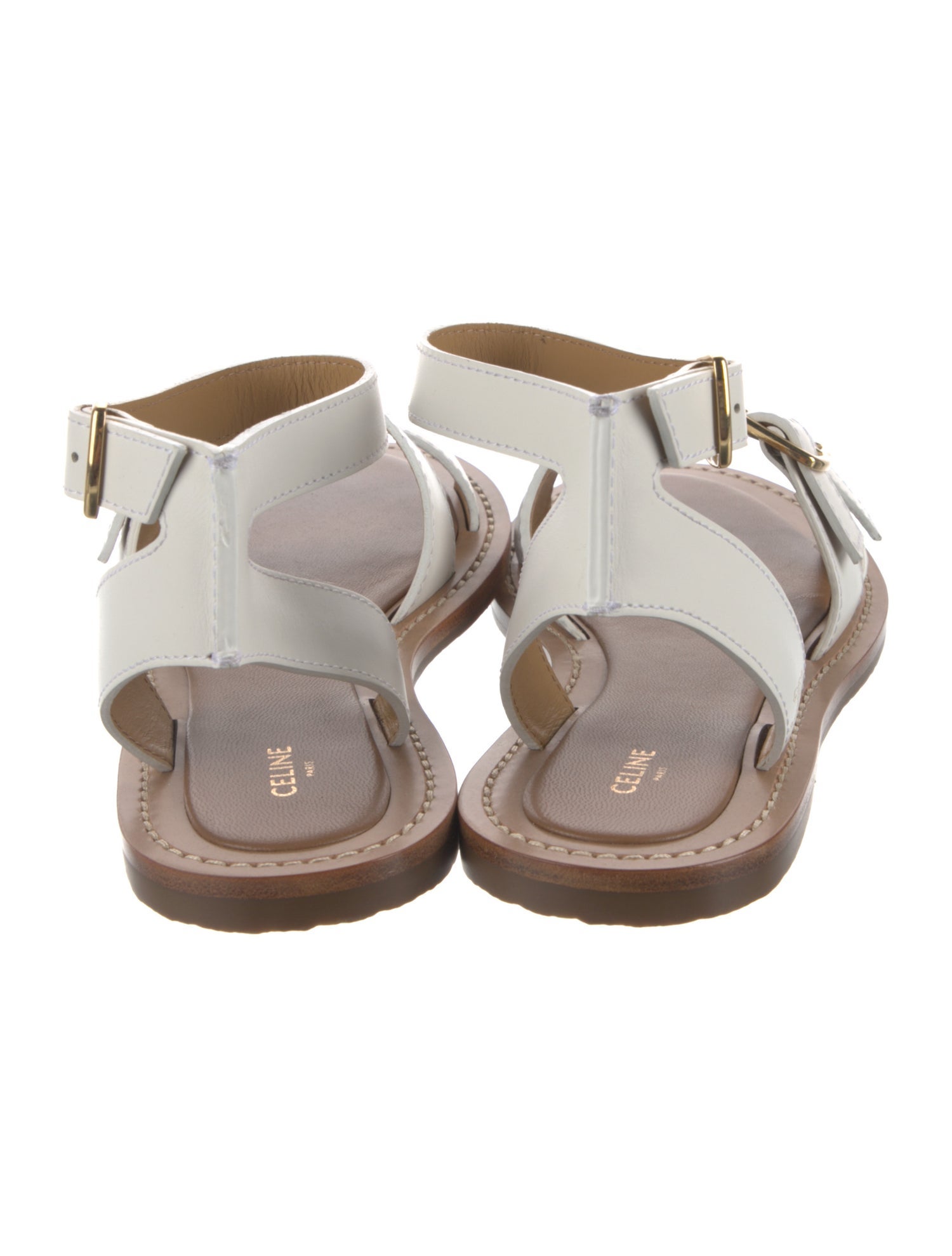 Celine Leather Gladiator Sandals