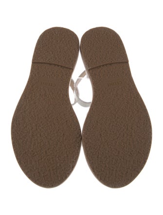 Celine Leather Gladiator Sandals