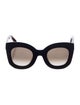 Celine Oversize Gradient Sunglasses