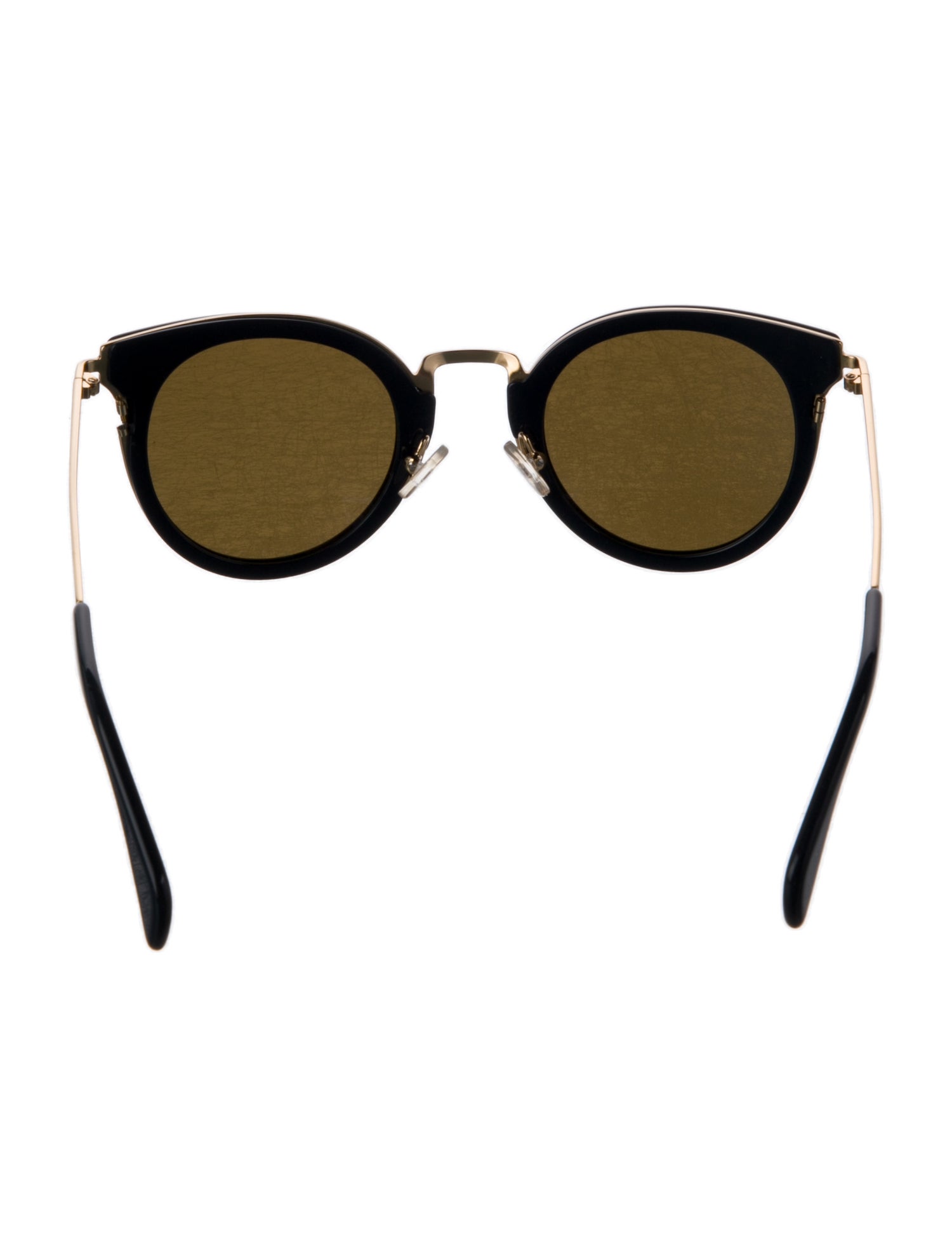 Celine Round Mirrored Sunglasses