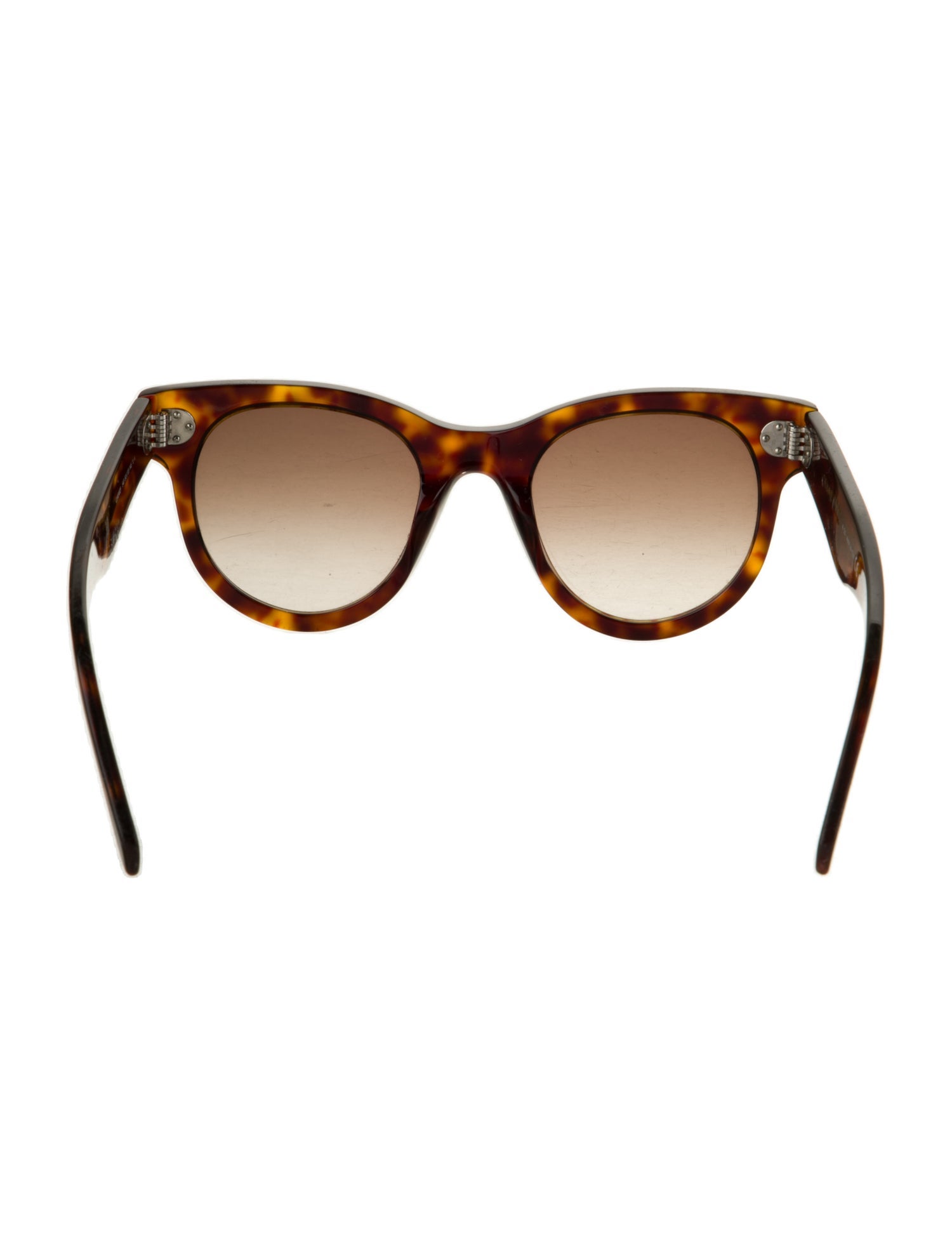 Celine Round Gradient Sunglasses