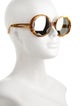 Celine Oversize Mirrored Sunglasses
