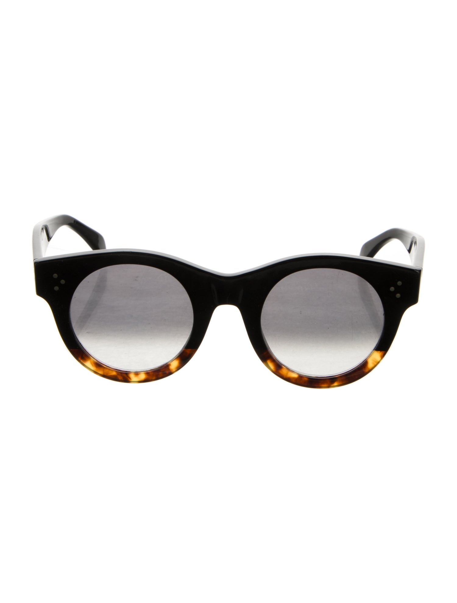 Celine Round Gradient Sunglasses