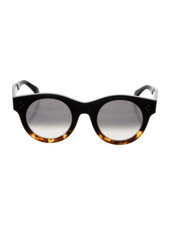 Celine Round Gradient Sunglasses