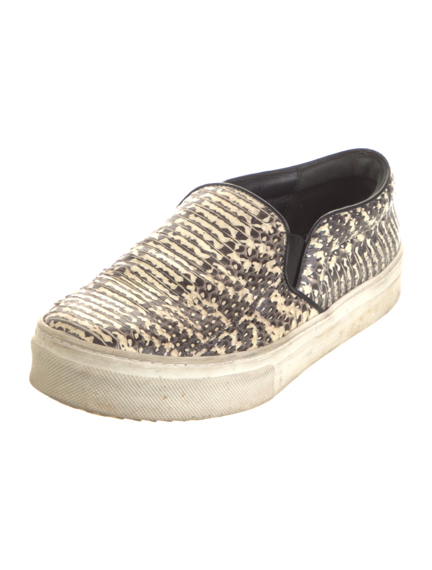 Celine Python Animal Print Sneakers
