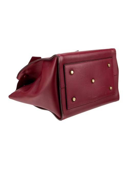 Celine Leather Tie Tote Small
