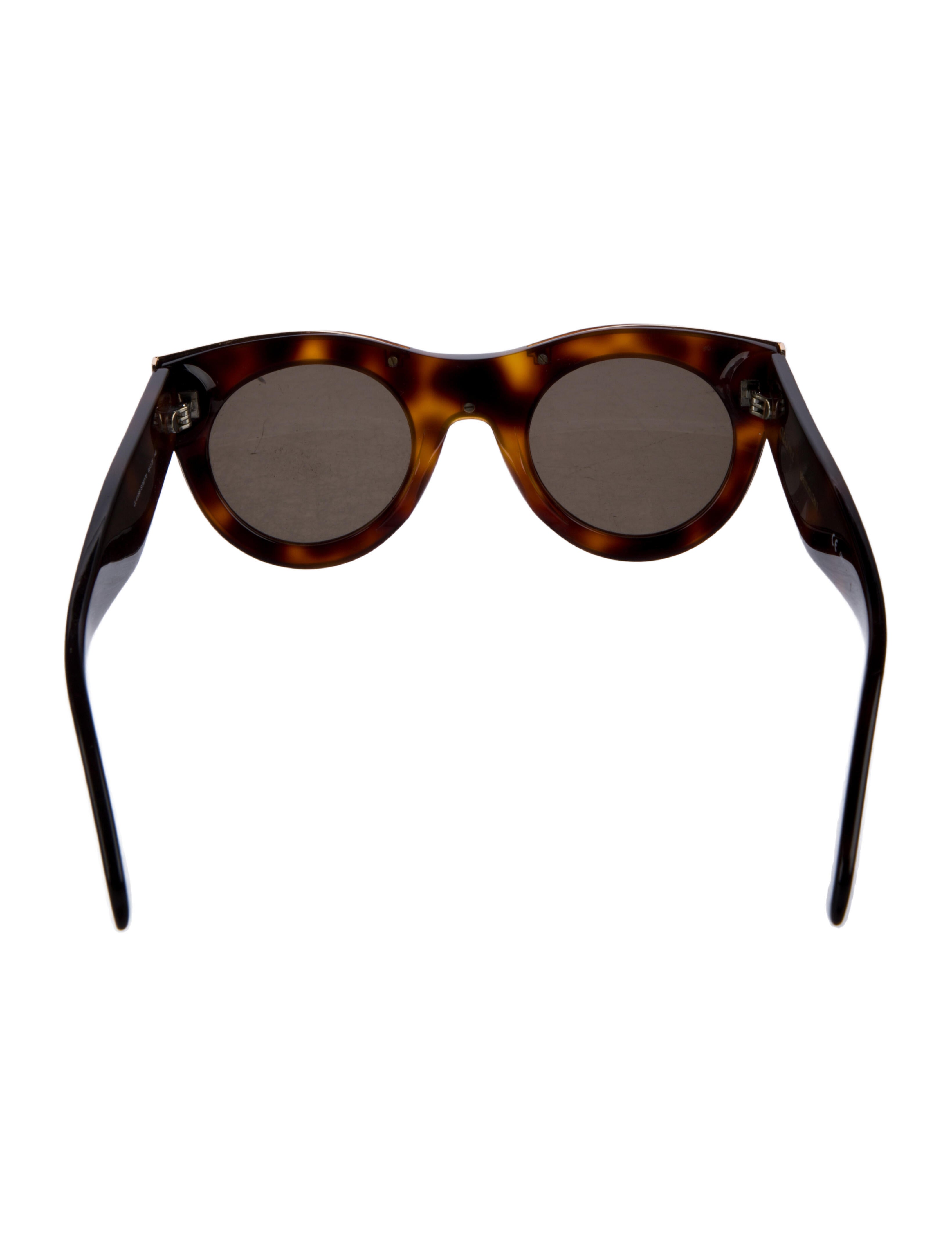 Celine Round Tinted Sunglasses