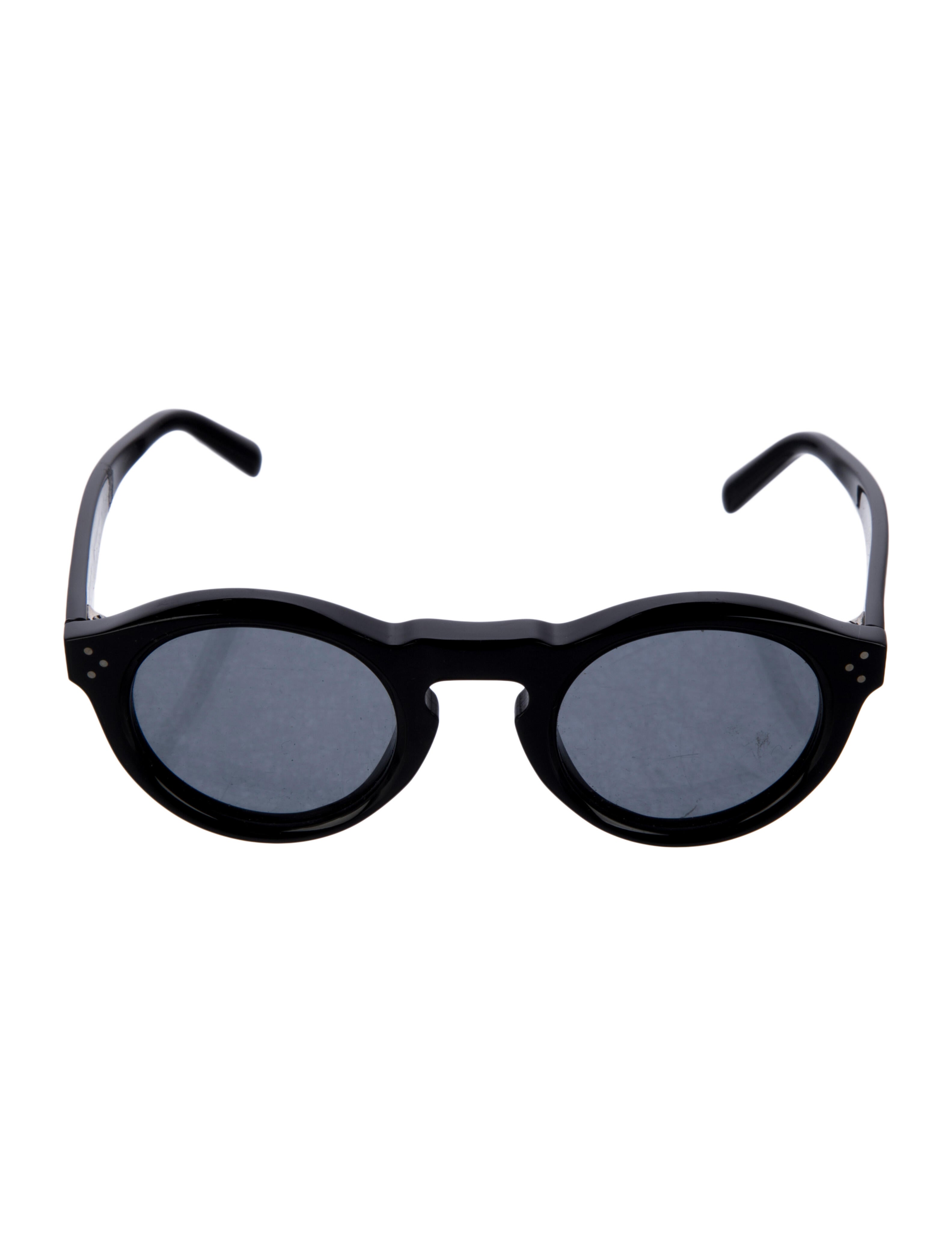 Celine Round Mirrored Sunglasses
