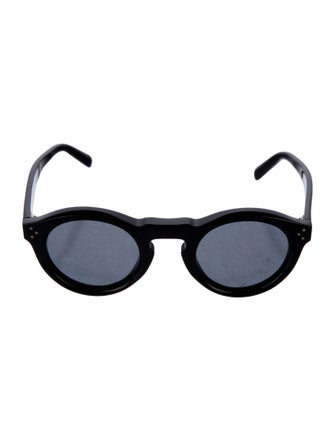Celine Round Mirrored Sunglasses