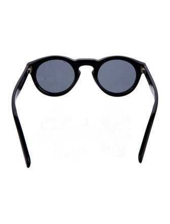 Celine Round Mirrored Sunglasses