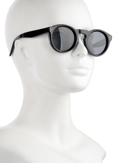 Celine Round Mirrored Sunglasses