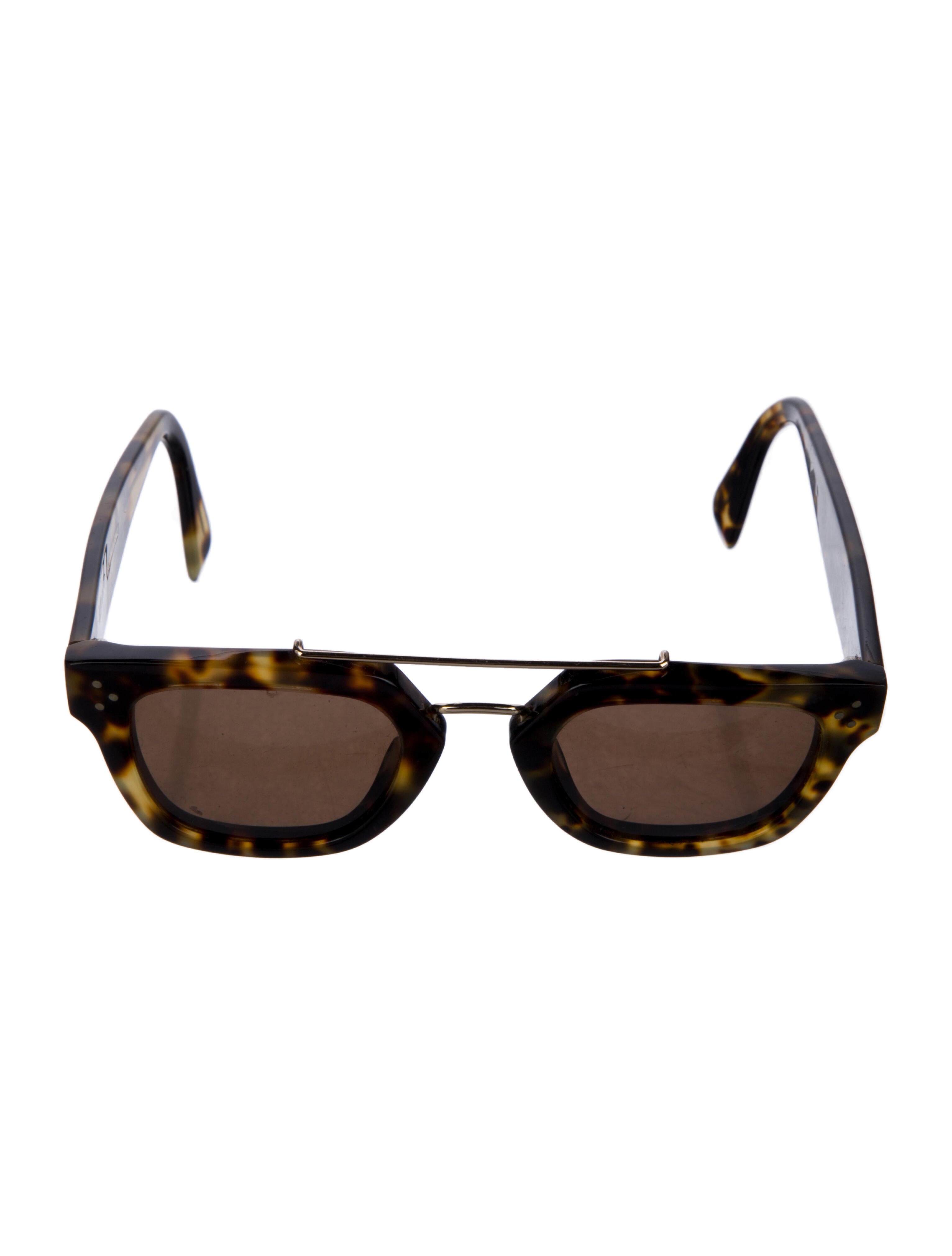 Celine Square Mirrored Sunglasses