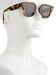 Celine Square Mirrored Sunglasses
