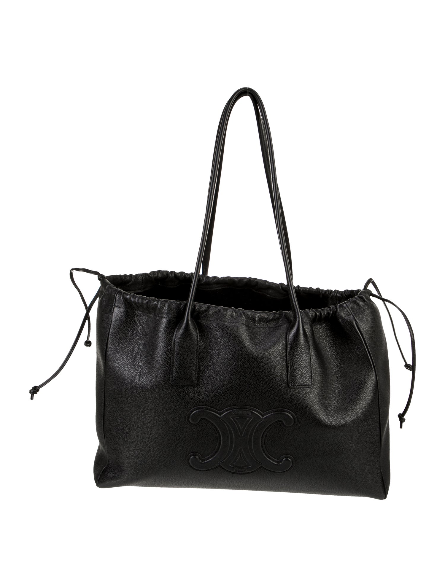 Celine Triomphe Drawstring Cabas Large 2023