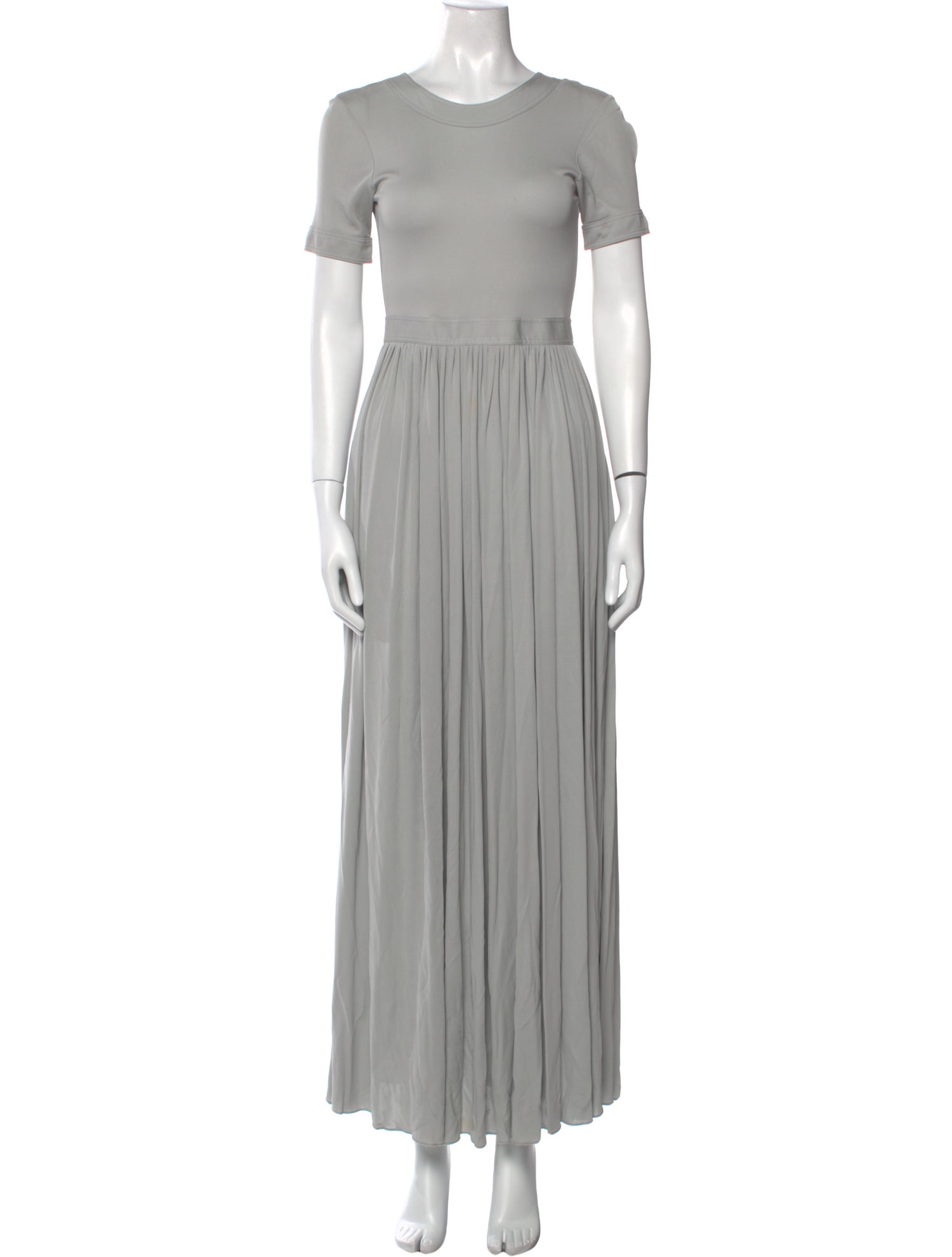 Celine Crew Neck Long Dress