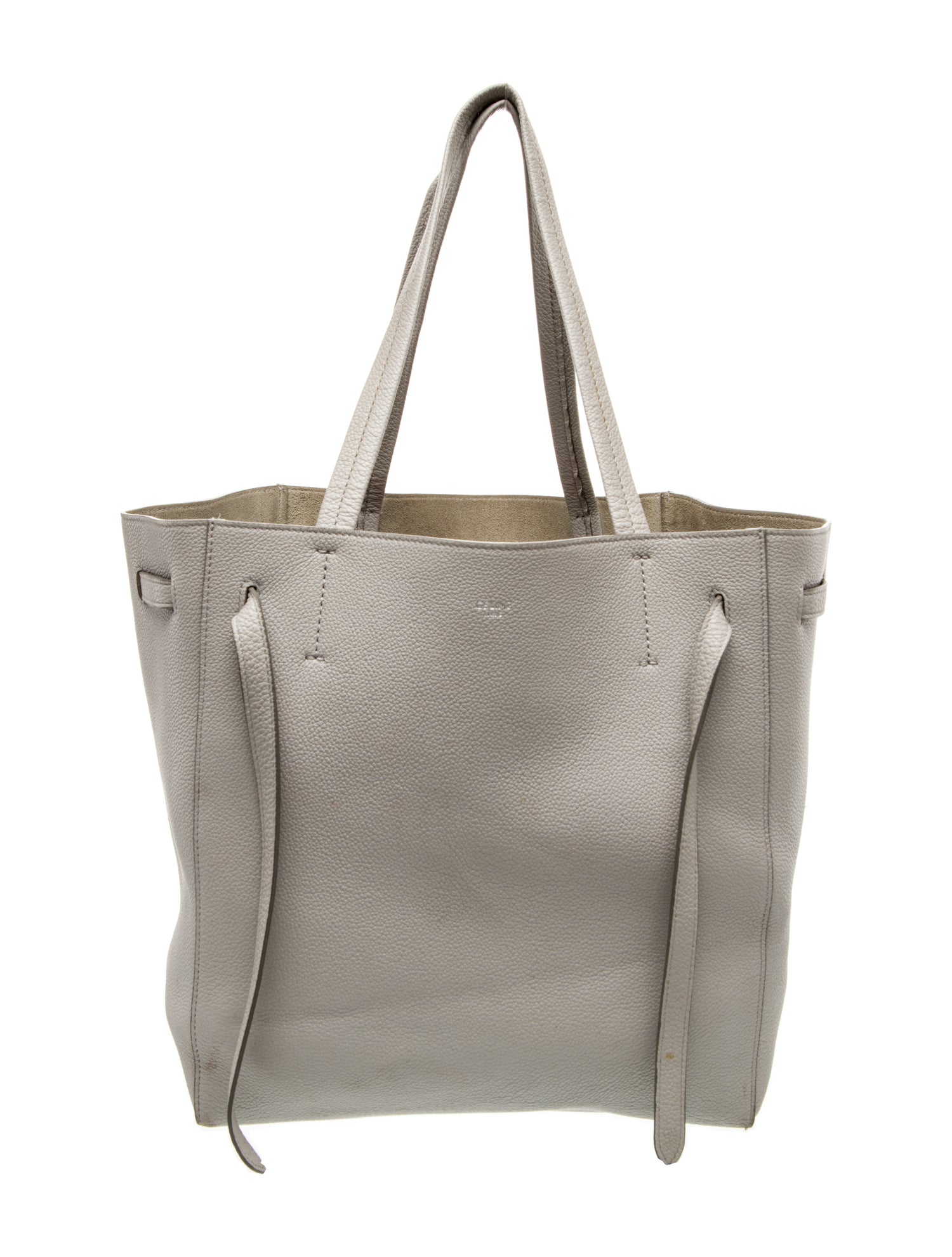 Celine Leather Cabas Phantom w/Belt Small