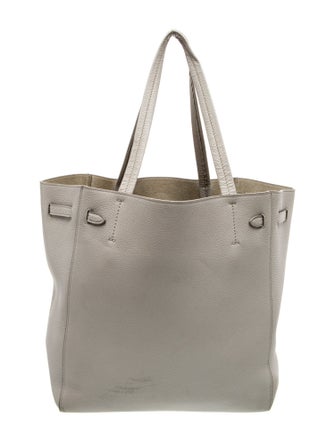 Celine Leather Cabas Phantom w/Belt Small