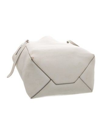 Celine Leather Cabas Phantom w/Belt Small