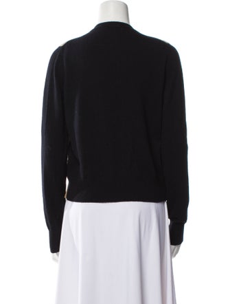 Celine Triomphe Wool Cardigan