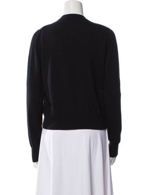 Celine Triomphe Wool Cardigan