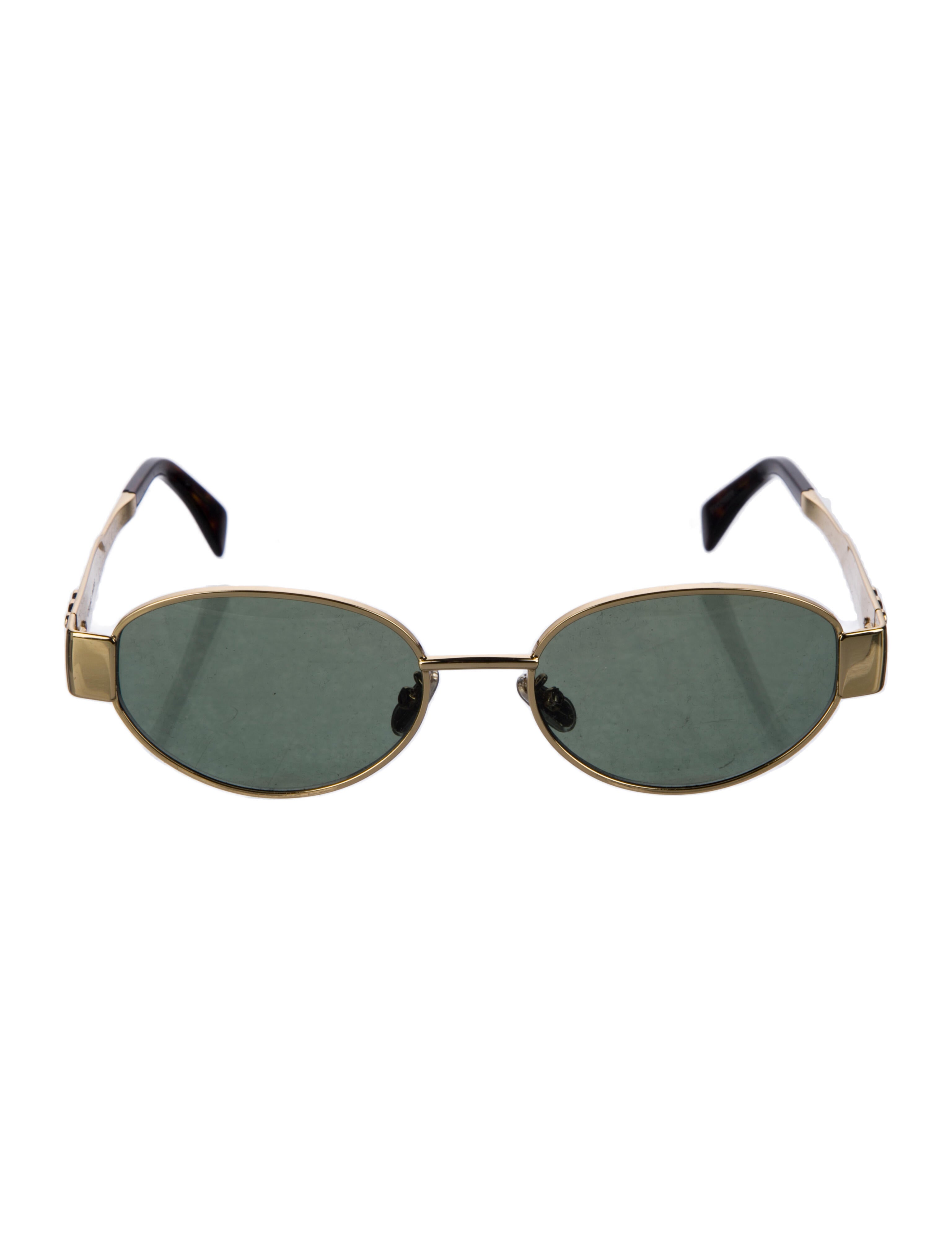 Celine Square Tinted Sunglasses