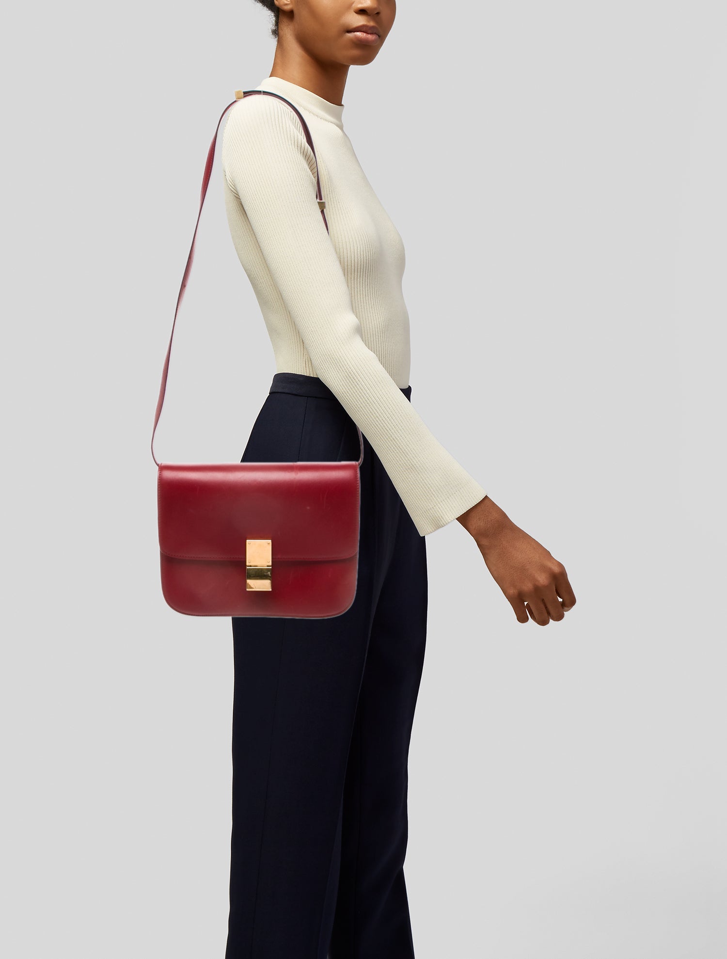 Celine Leather Classic Small