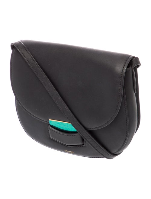 Celine Leather Trotteur Small