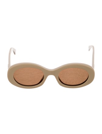 Celine Round Tinted Sunglasses